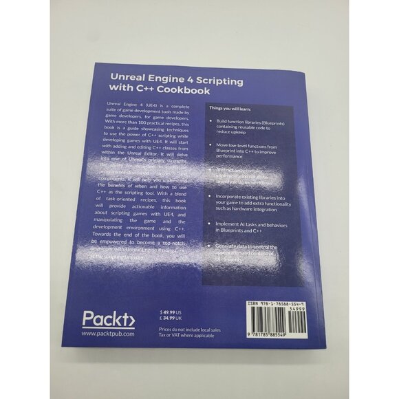 Unreal Engine 4 Scripting with C++ Cookbook Packt Sherif, William - Picture 2 of 6